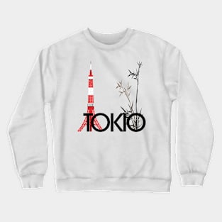 Tokyo Line Design Crewneck Sweatshirt